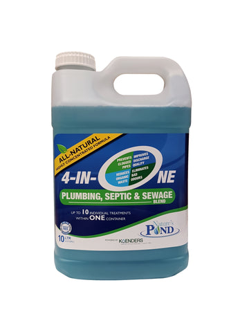 Nature's Pond 4-In-One Plumbing, Septic & Sewage - 2.5 Gallons